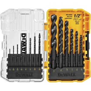 DeWalt 14-Piece Twist Drill Bit Set for $16 DeWalt 14-Piece Twist Drill Bit Set for $16