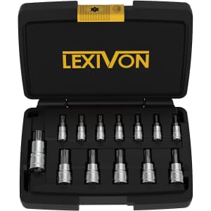 Lexivon 13-Piece Torx Bit Socket Set for $15