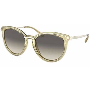 Sunglasses Michael Kors MK 1077 101411 Light Gold/Pale Yellow Transpa for $79