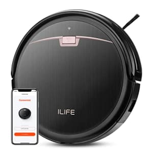 ILIFE A4s Max Robot Vacuum Cleaner, 2000Pa Strong Suction, Wi-Fi Connected, 2-in-1 Roller Brush, for $140