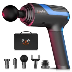 Everyfun Deep Tissue Percussion Massage Gun for $59 Everyfun Deep Tissue Percussion Massage Gun for $59