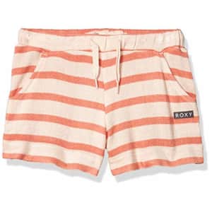 Roxy Girls' Big Sweetness Cozy Short, Peach Blush BICO Stripes, 8/S for $32 Roxy Girls' Big Sweetness Cozy Short, Peach Blush BICO Stripes, 8/S for $32