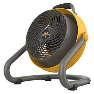 Vornado 293 Large Heavy Duty Air Circulator Shop Fan, Yellow, 16 In. for $140 Vornado 293 Large Heavy Duty Air Circulator Shop Fan, Yellow, 16 In. for $140