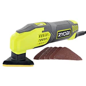 Ryobi DS1200 .4 Amp 13,000 OBM Corded 2-7/8" Detail Sander w/ Triangular Head and 5 Sanding Pads for $48