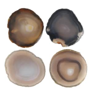 Thirstystone Natural Agate Coasters 4-Pack for $19 Thirstystone Natural Agate Coasters 4-Pack for $19