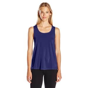 SHAPE activewear Women's Essential Tank, Medieval Blue, L for $22