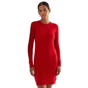 Lauren Ralph Lauren Women's Wool-Cashmere Sweater Dress for $52