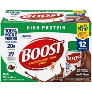 Boost High Protein Ready To Drink Shake - Rich Chocolate - 8oz/12ct for $16