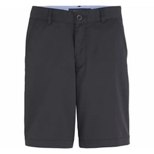 Tommy Hilfiger Boys Performance Golf Shorts, Breathable, Kids School Uniform Clothes, Black, 10 for $33