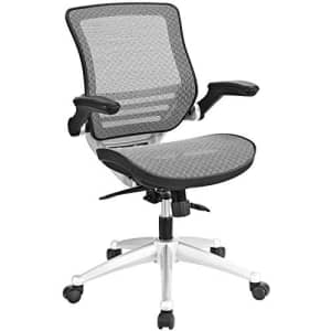 Modway Edge All Mesh Office Chair In Gray With Flip-Up Arms - Perfect For Computer Desks for $265 Modway Edge All Mesh Office Chair In Gray With Flip-Up Arms - Perfect For Computer Desks for $265