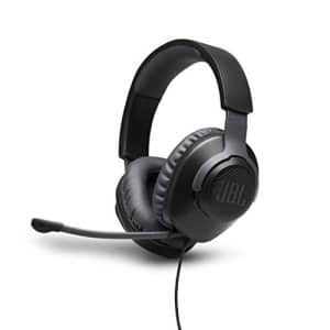 JBL Quantum 100 - Wired Over-Ear Gaming Headphones - Black for $30 JBL Quantum 100 - Wired Over-Ear Gaming Headphones - Black for $30