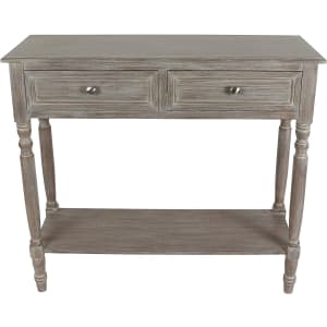 Decor Therapy Simplify 2-Drawer Console Table for $146 Decor Therapy Simplify 2-Drawer Console Table for $146