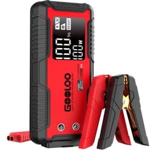 Gooloo 4000A Jump Starter and Power Bank for $140