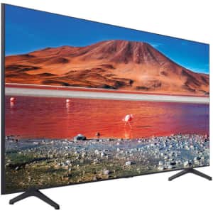 Samsung 58" 4K HDR LED UHD Smart TV for $398