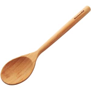 KitchenAid Bamboo Basting Spoon for $4