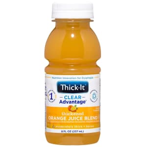 Thick-It Clear Advantage Thickened Orange Juice Blend 8-oz. Bottle for $7