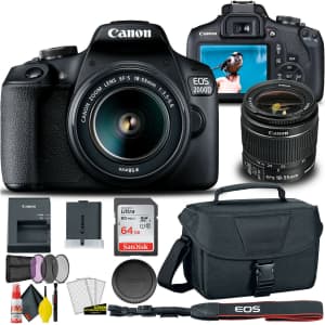Canon EOS 2000D / Rebel T7 DSLR Camera for $440 Canon EOS 2000D / Rebel T7 DSLR Camera for $440