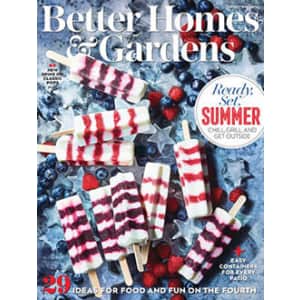 Better Homes and Gardens 2-Year Print Subscription: Complimentary Better Homes and Gardens 2-Year Print Subscription: Complimentary