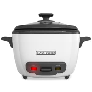 Black + Decker 16-Cup Rice Cooker for $25 Black + Decker 16-Cup Rice Cooker for $25