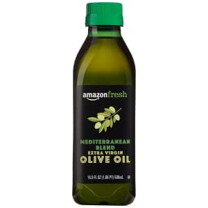 AmazonFresh 16.9-oz. Mediterranean Extra Virgin Olive Oil Bottle for $4 AmazonFresh 16.9-oz. Mediterranean Extra Virgin Olive Oil Bottle for $4
