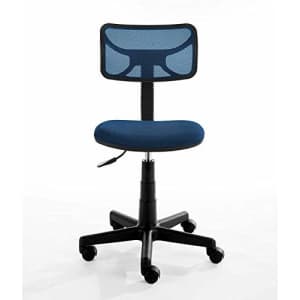 Urban Shop Swivel Mesh Desk Chair, Navy for $45 Urban Shop Swivel Mesh Desk Chair, Navy for $45