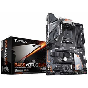 Gigabyte B450 Aorus Elite Motherboard AMD B450 - Ryzen, M.2, ATX, RGB for $115