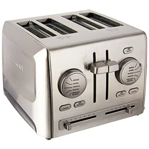 Cuisinart CPT-640 4-Slice Metal Toaster, Stainless Steel (Renewed) for $35