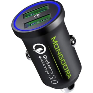 Mongoora Metal Car Charger for $14 Mongoora Metal Car Charger for $14
