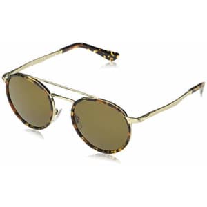 Persol PO2467S Phantos Sunglasses, Gold & Havana/Brown Polarized, 50 mm for $420