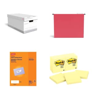 Staples Tax Season Essentials: Up to 30% off