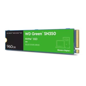 WD Green SN350 960GB NVMe SSD for $72