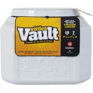 Gamma2 Vittles Vault Outback 15-lb. Airtight Pet Food Storage Container for $18 Gamma2 Vittles Vault Outback 15-lb. Airtight Pet Food Storage Container for $18