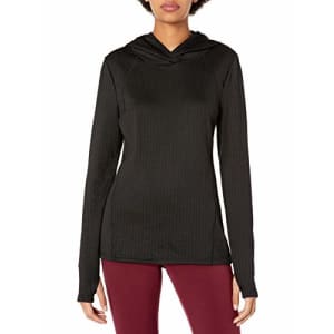 Jockey Women's Activewear Insulator Long Sleeve Hoodie, Black, L for $27 Jockey Women's Activewear Insulator Long Sleeve Hoodie, Black, L for $27