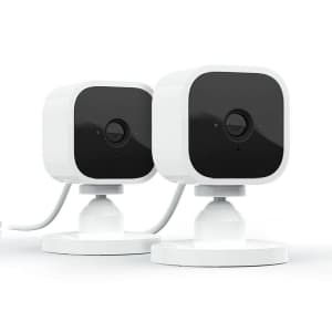 Blink Mini 1080p Wireless Security Camera: 2 for $30