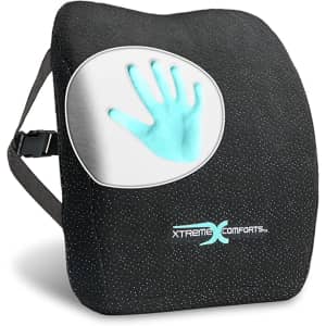 Xtreme Comforts Lumbar Back Support Pillow for $32