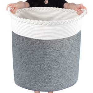 Deliton 66L Woven Laundry Basket for $13