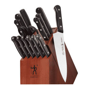 J.A. Henckels Solution 15-Piece Knife Block Set for $130 J.A. Henckels Solution 15-Piece Knife Block Set for $130