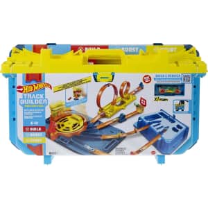 Hot Wheels Track Builder Box for $42