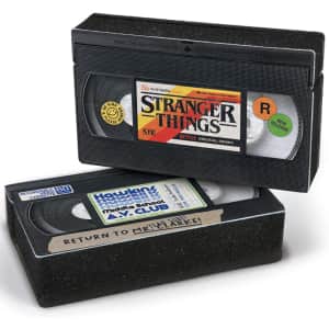 Stranger Things VHS Cassette Kitchen Sponge 2-Pack for $5