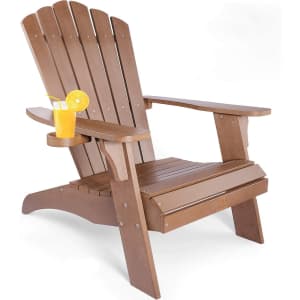 Qomotop Adirondack Chair for $120 Qomotop Adirondack Chair for $120