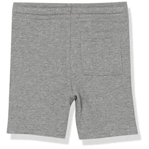 Nautica Boys' Solid Pull-On Short, Medium Grey Heather Fleece, 18-20 for $20