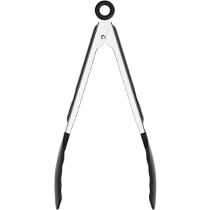 CYH 9" Silicone Cooking Tongs for $3