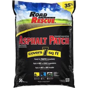 Road Rescue 50-lb. Black Asphalt Repair for $16 for members Road Rescue 50-lb. Black Asphalt Repair for $16 for members