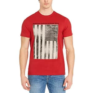 Buffalo David Bitton Men's T-Shirt, Cranberry, Large for $21