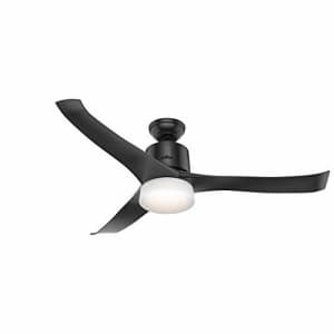 Hunter Fan Hunter Symphony Indoor Wi-Fi Ceiling Fan with LED Light and Remote Control, 54", Black for $350