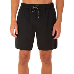 Hurley Men's Explore H2O-Dri Trek 17.5" Shorts, Black, X-Large for $36