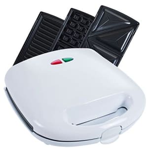 Chef Buddy 82-SW81 3-in-1 sandwich panini press & waffle maker iron for $32 Chef Buddy 82-SW81 3-in-1 sandwich panini press & waffle maker iron for $32