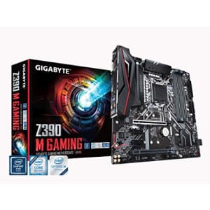 GIGABYTE Z390 M Gaming (Intel LGA1151/Z390/Micro ATX/M.2/Realtek ALC892/Intel GbE LAN/HDMI/Gaming for $340 GIGABYTE Z390 M Gaming (Intel LGA1151/Z390/Micro ATX/M.2/Realtek ALC892/Intel GbE LAN/HDMI/Gaming for $340