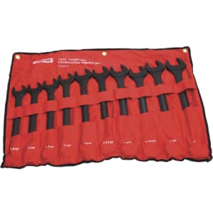Ironton 10-Piece SAE Jumbo Wrench Set for $80 Ironton 10-Piece SAE Jumbo Wrench Set for $80