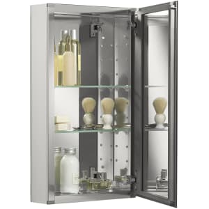 Kohler 15" x 26" Mirrored Frameless Bathroom Medicine Cabinet for $116 Kohler 15" x 26" Mirrored Frameless Bathroom Medicine Cabinet for $116
